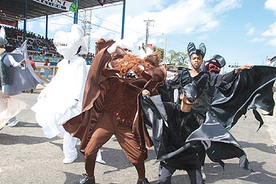 Traditional Mas Characters - Calinda or Kalenda (Stick Fighting)