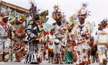 Traditional Mas Characters - Calinda or Kalenda (Stick Fighting)